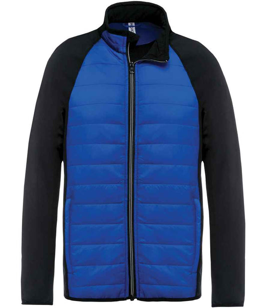 Proact Proact Dual Fabric Sports Jacket - Dark Royal Blue/Black (PA233)
