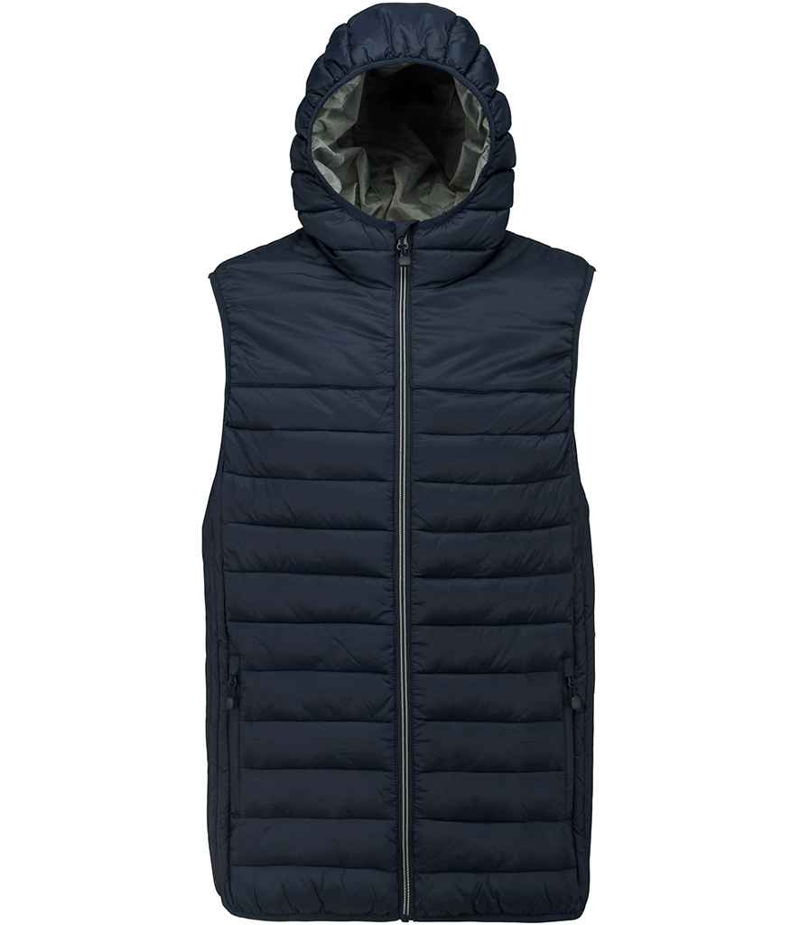 Proact Proact Hooded Padded Bodywarmer - Navy (PA237)