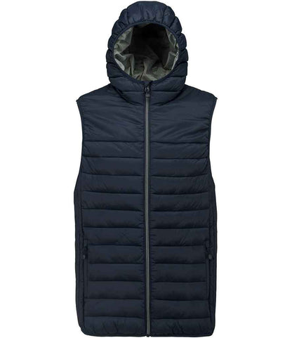 Proact Proact Hooded Padded Bodywarmer - Navy (PA237)