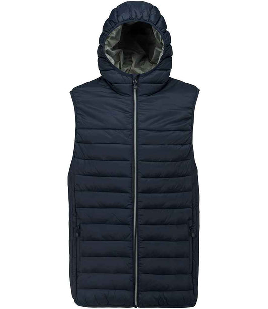 Proact Proact Hooded Padded Bodywarmer - Navy (PA237)