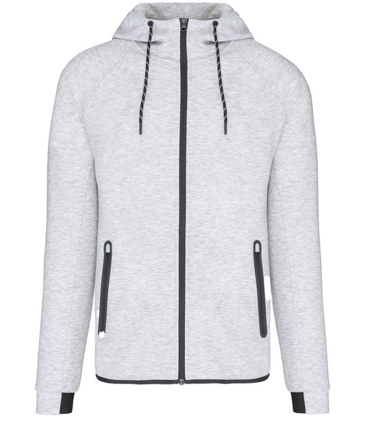 Proact Proact Performance Hooded Jacket - Ash Heather (PA358)