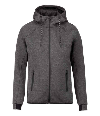 Proact Proact Performance Hooded Jacket - Deep Grey Heather (PA358)