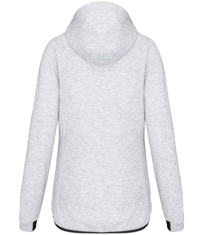 Proact Proact Ladies Performance Hooded Jacket - Ash Heather (PA359)