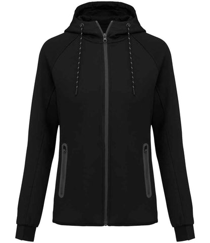 Proact Proact Ladies Performance Hooded Jacket - Black (PA359)