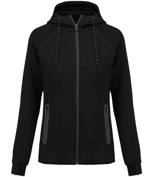 Proact Proact Ladies Performance Hooded Jacket - Black (PA359)