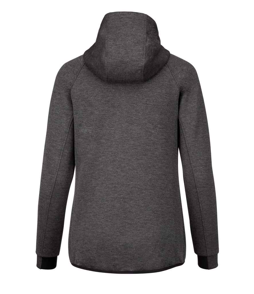 Proact Proact Ladies Performance Hooded Jacket - Deep Grey Heather (PA359)
