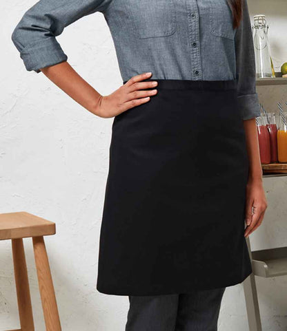 Premier Fairtrade Organic Cotton Waist Apron (PR114)