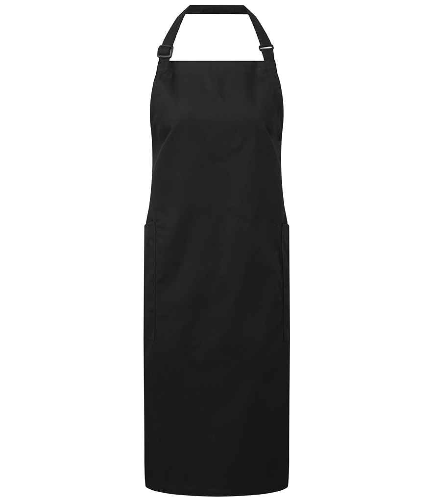 Premier Recycled Polyester and Fairtrade Organic Cotton Bib Apron (PR120)