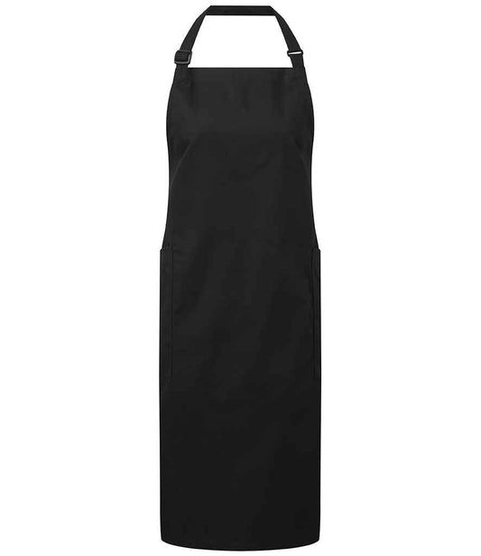 Premier Recycled Polyester and Fairtrade Organic Cotton Bib Apron (PR120)