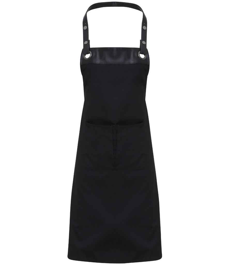 Premier Espresso Bib Apron (PR123)