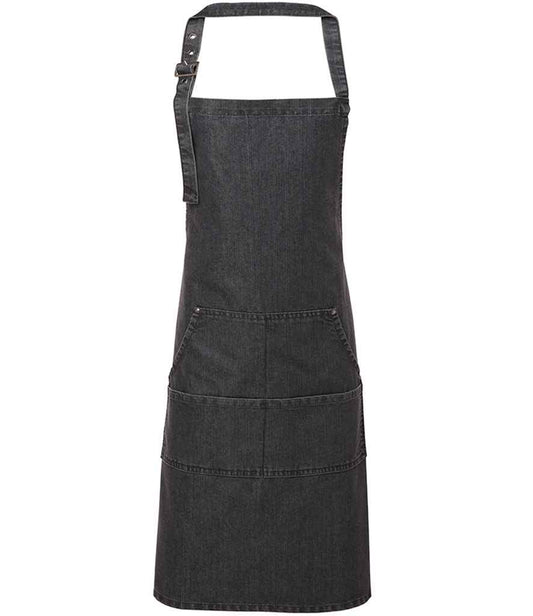 Premier Denim Bib Apron (PR126)