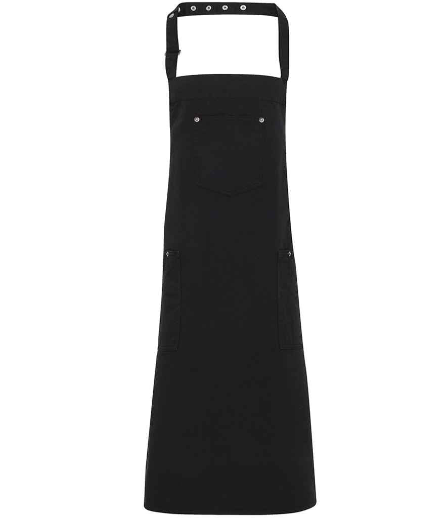 Premier Cotton Chino Bib Apron (PR132)