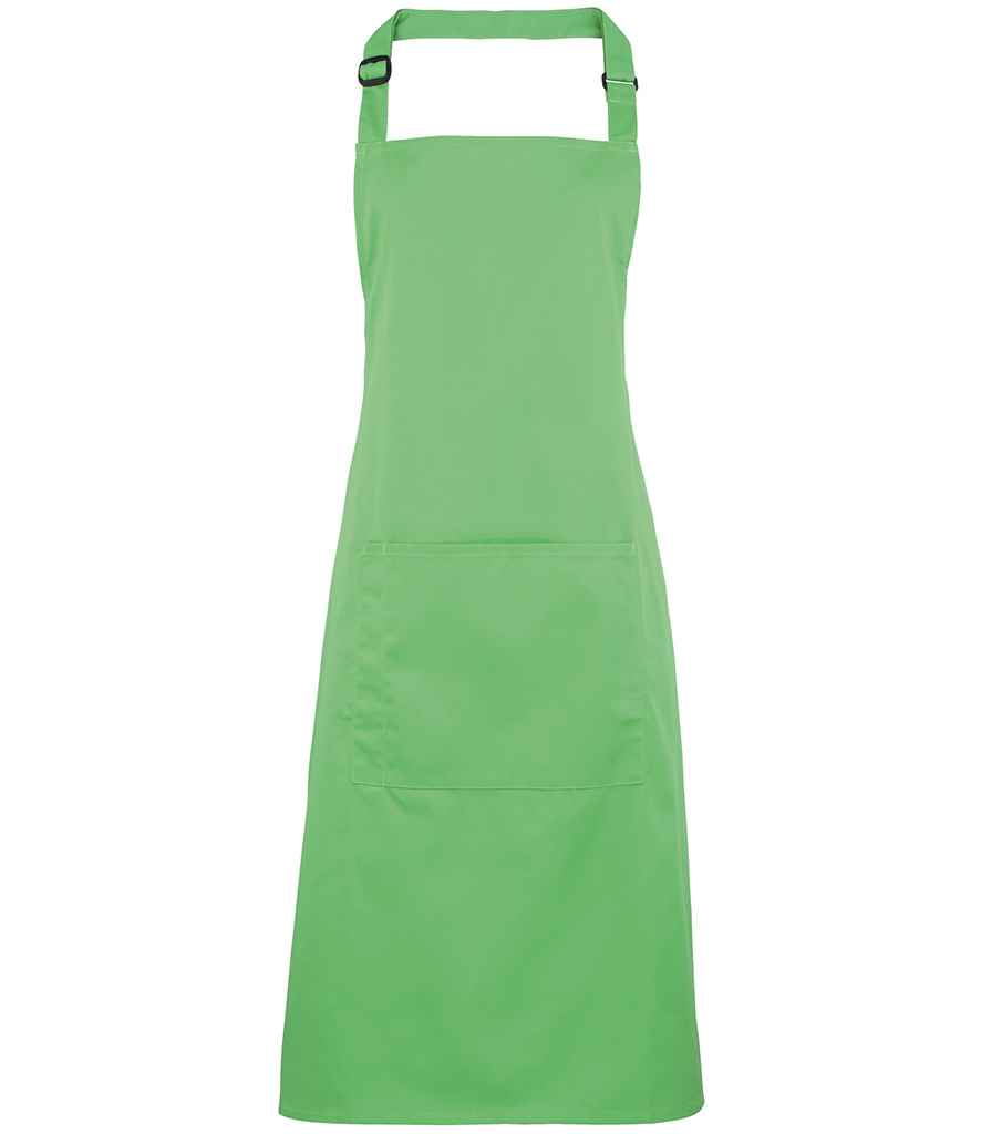 Premier 'Colours' Bib Apron with Pocket (PR154)