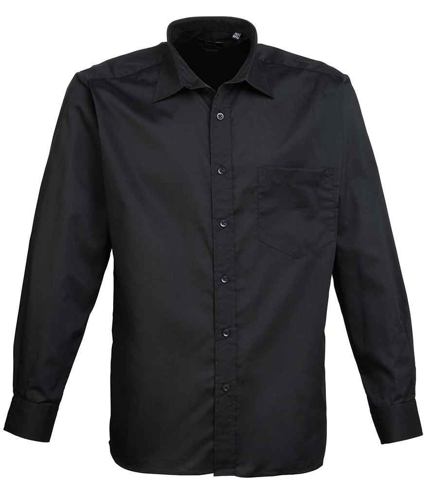 Premier Long Sleeve Poplin Shirt (PR200)