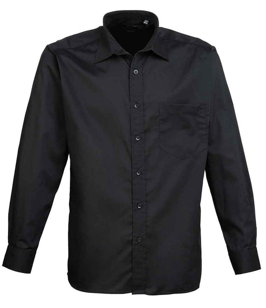 Premier Long Sleeve Poplin Shirt (PR200)