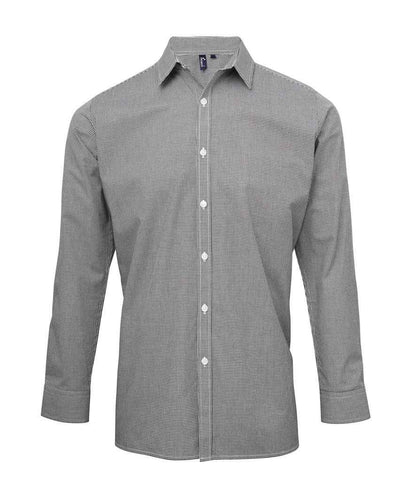 Premier Gingham Long Sleeve Shirt (PR220)