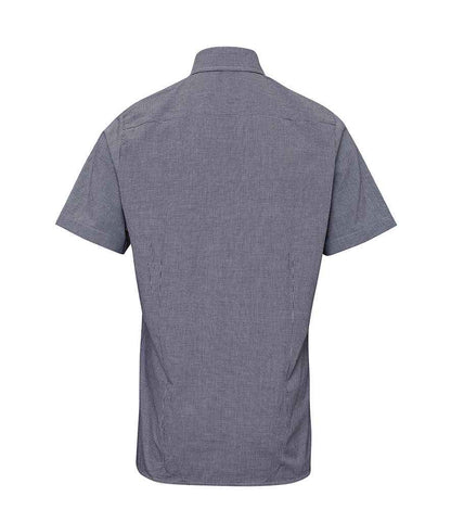 Premier Gingham Short Sleeve Shirt (PR221)