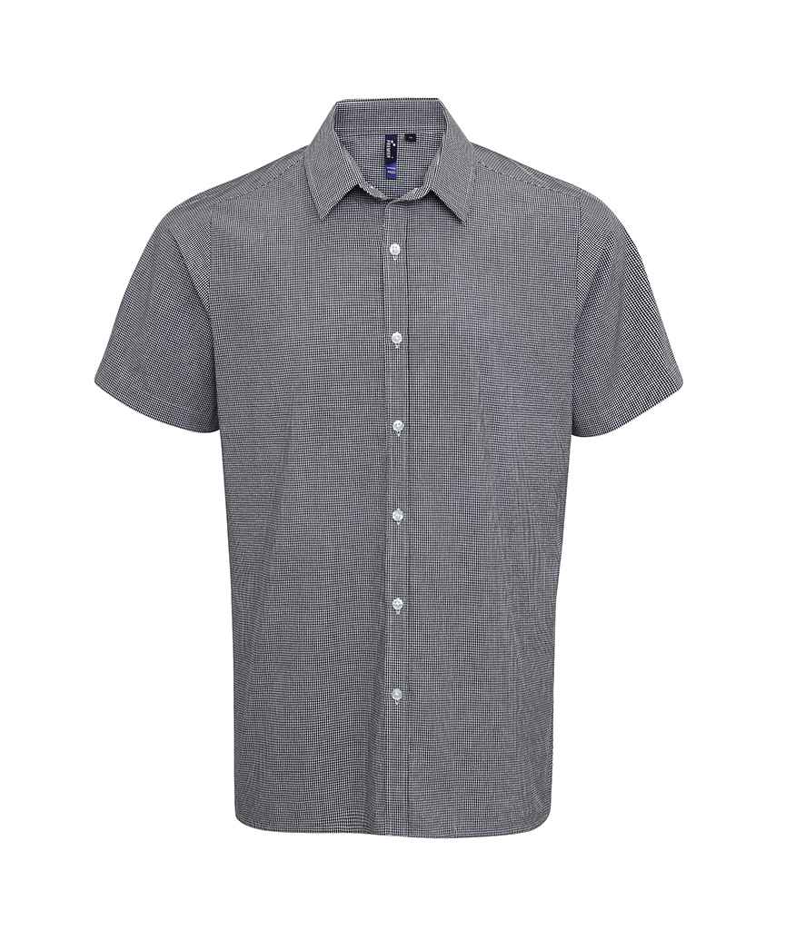 Premier Gingham Short Sleeve Shirt (PR221)