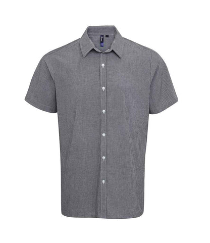 Premier Gingham Short Sleeve Shirt (PR221)