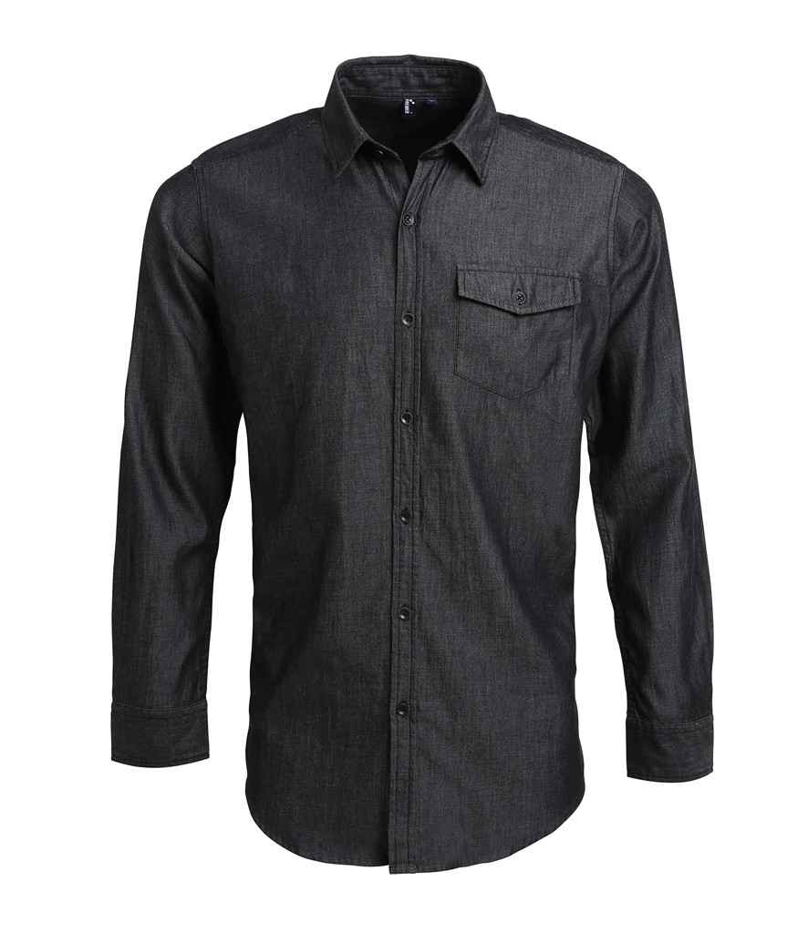 Premier Jeans Stitch Denim Shirt (PR222)