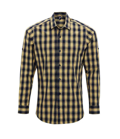 Premier Mulligan Check Long Sleeve Shirt (PR250)