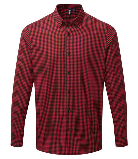 Premier Maxton Check Long Sleeve Shirt (PR252)