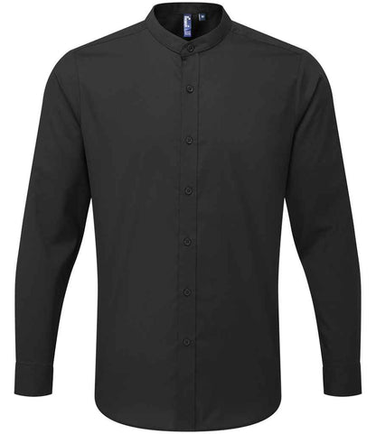 Premier Long Sleeve Grandad Shirt (PR258)
