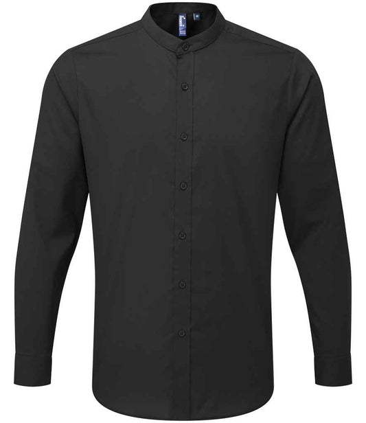 Premier Long Sleeve Grandad Shirt (PR258)