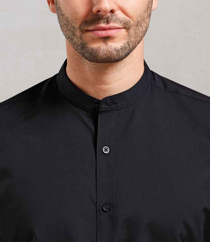 Premier Long Sleeve Grandad Shirt (PR258)
