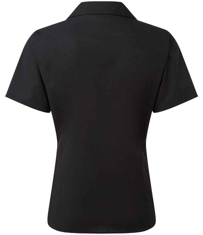 Premier Ladies Short Sleeve Poplin Blouse (PR302)