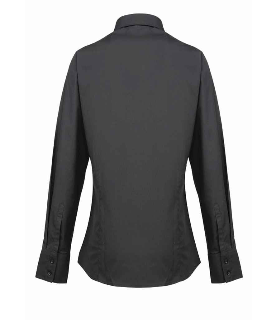 Premier Ladies Supreme Long Sleeve Poplin Shirt (PR307)