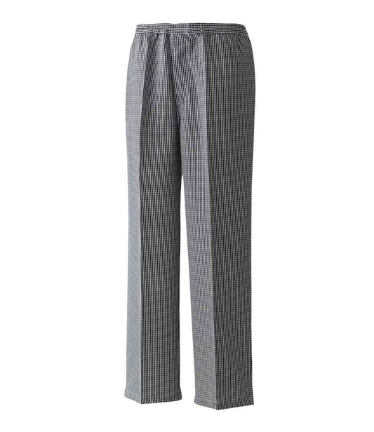 Premier Pull On Chef's Check Trousers (PR552)