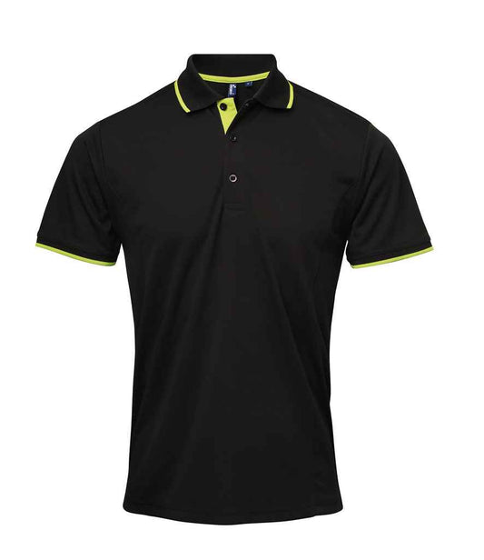 Premier Contrast Coolchecker® Piqué Polo Shirt (PR618)