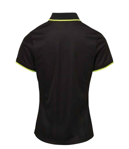 Premier Ladies Contrast Coolchecker® Piqué Polo Shirt (PR619)
