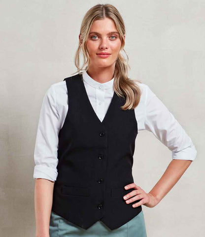 Premier Ladies Lined Waistcoat (PR623)