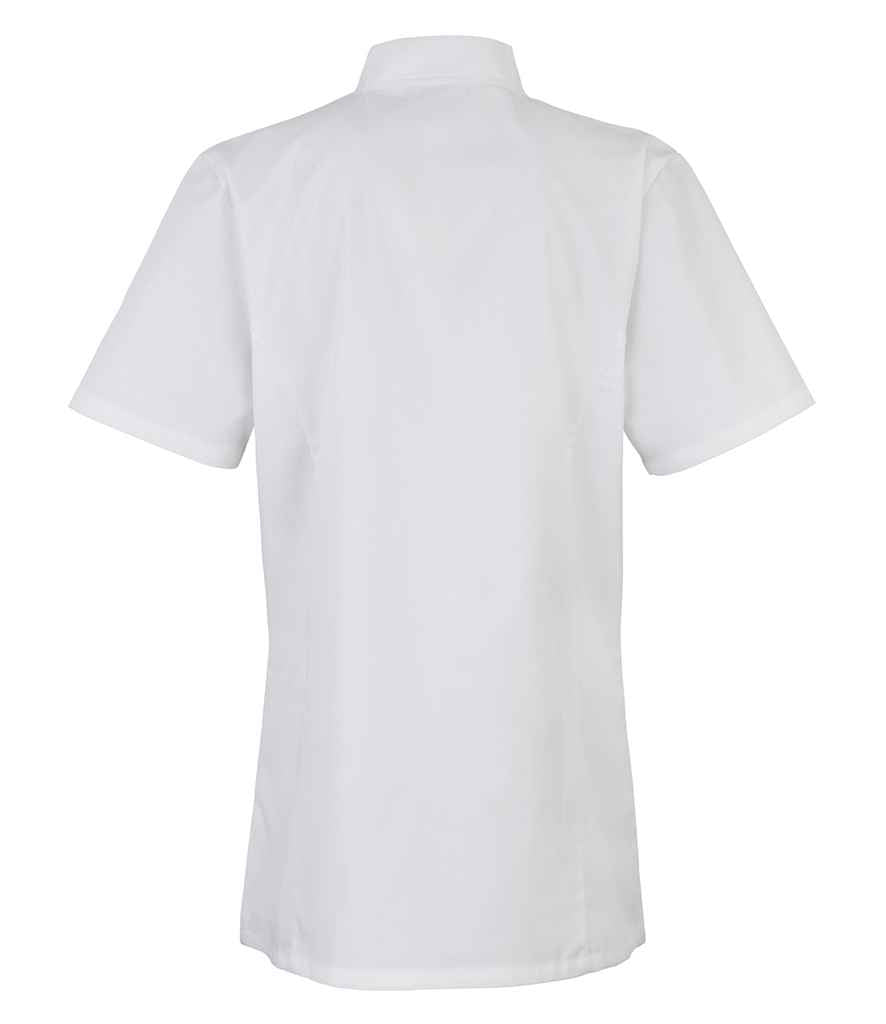 Premier Ladies Short Sleeve Chef's Jacket (PR670)
