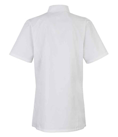Premier Ladies Short Sleeve Chef's Jacket (PR670)