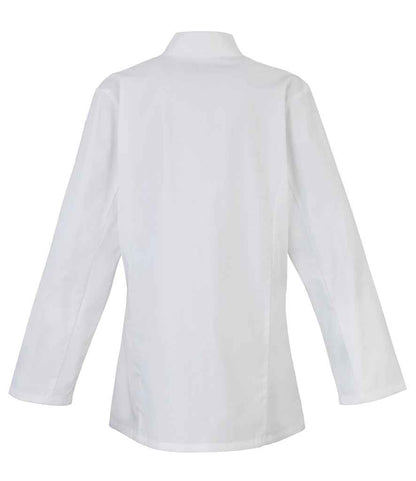 Premier Ladies Long Sleeve Chef's Jacket (PR671)