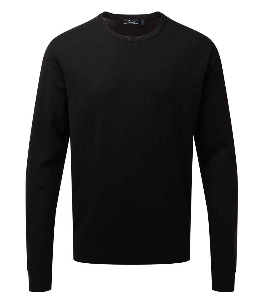 Premier Cotton Rich Crew Neck Sweater (PR692)