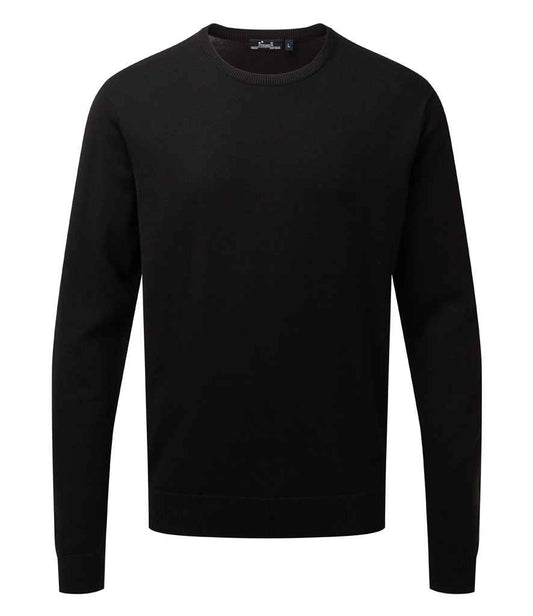 Premier Cotton Rich Crew Neck Sweater (PR692)