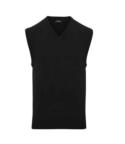 Premier Sleeveless Cotton Acrylic V Neck Sweater (PR699)