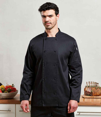 Premier Coolchecker® Long Sleeve Chef's Jacket (PR903)