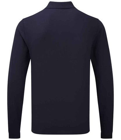 Premier Essential Unisex Long Sleeve Polo Shirt (PR997)