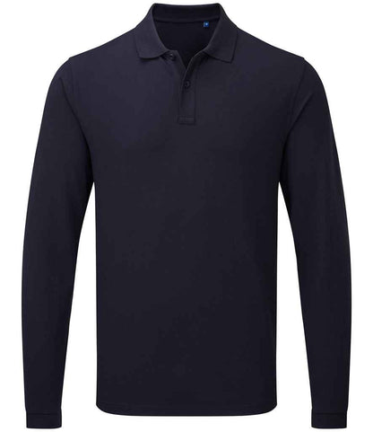 Premier Essential Unisex Long Sleeve Polo Shirt (PR997)