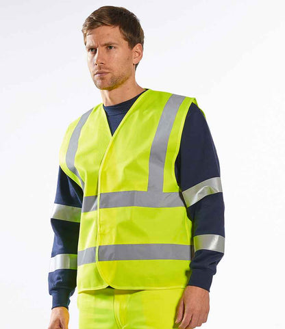 Portwest Hi-Vis Vest - Yellow (PW002)
