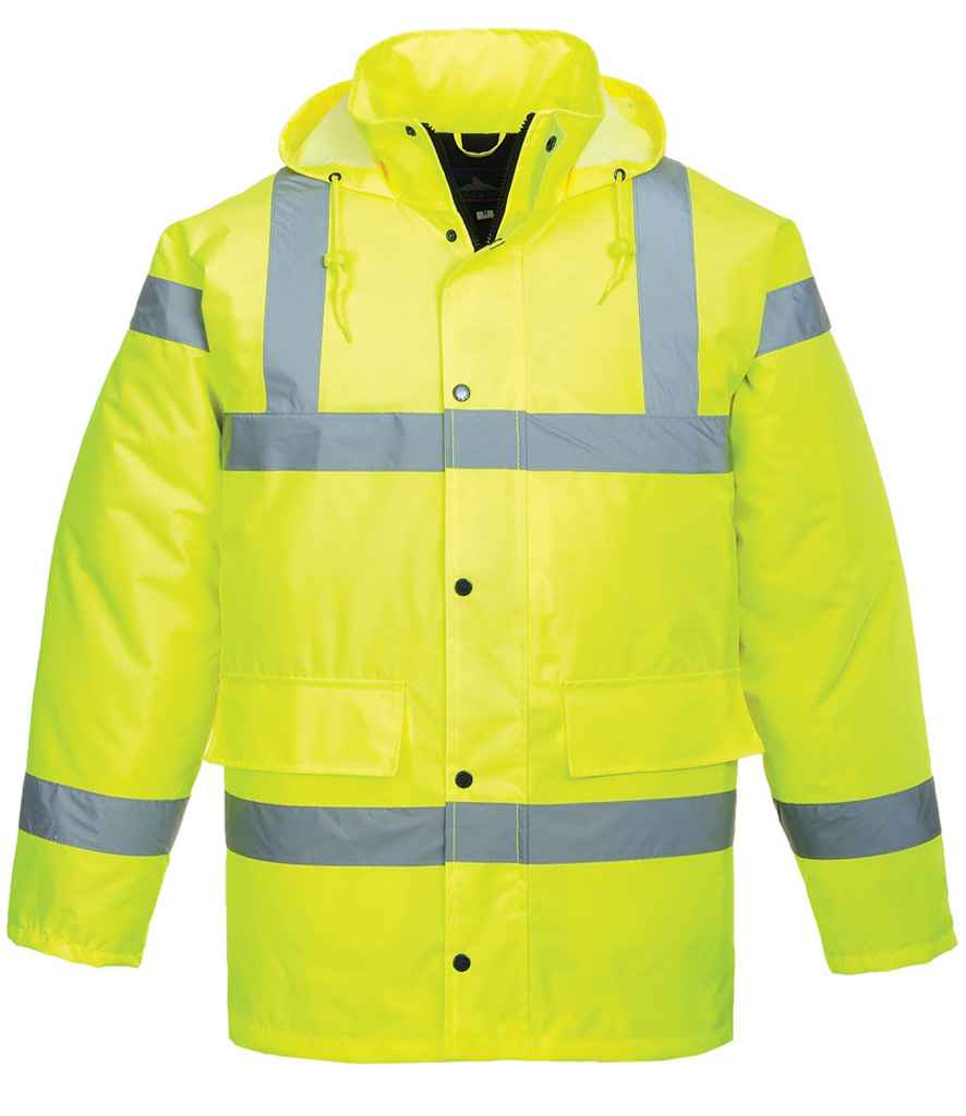 Portwest Hi-Vis Traffic Jacket - Yellow (PW003)
