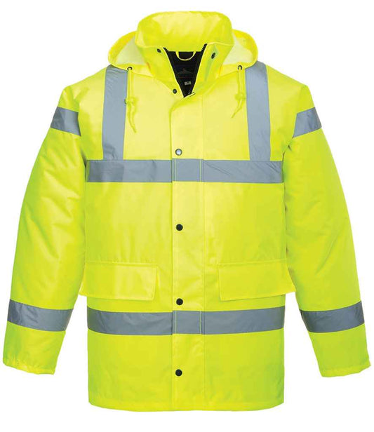 Portwest Hi-Vis Traffic Jacket - Yellow (PW003)