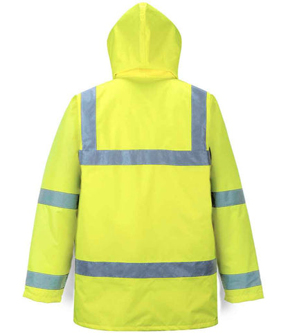 Portwest Hi-Vis 4-in-1 Traffic Jacket - Yellow (PW014)