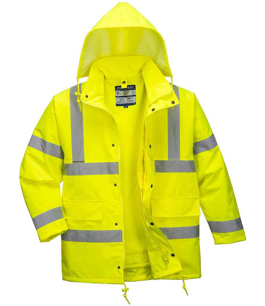 Portwest Hi-Vis 4-in-1 Traffic Jacket - Yellow (PW014)