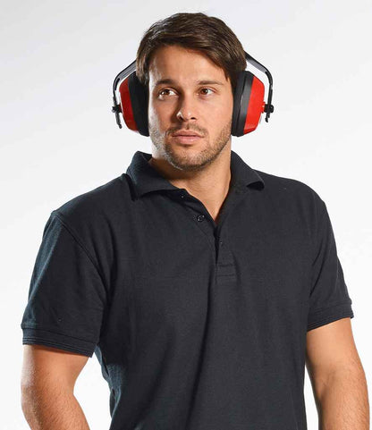 Portwest Classic Ear Protectors - Red (PW038)